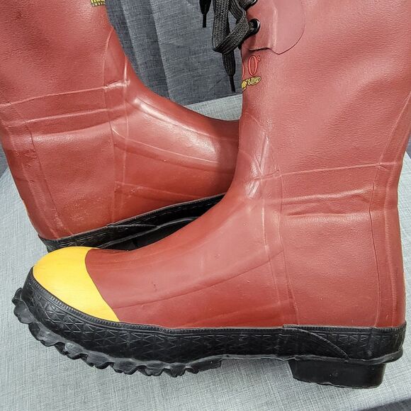 Red Wing Worx Overshoes Waterproof Steel Toe Boots 400 Thinsulate Ultra Men\'s 6 main image 4